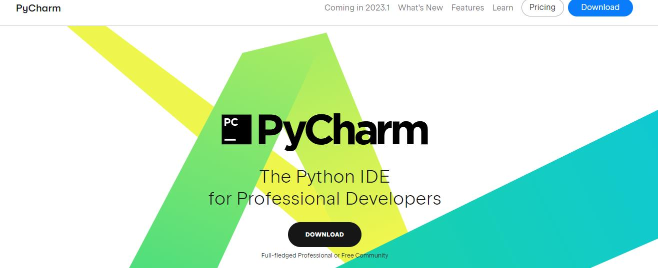 PyCharm 安装页面